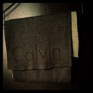 Calvin Klein logo scarf